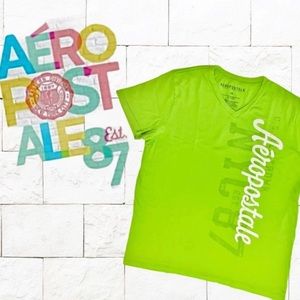 ⭕️ Men AEROPOSTALE Vertical V Neck
